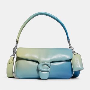 Pillow Tabby Shoulder Bag 26 With Blue Ombre